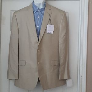 Calvin Klein Tan Men's Suit Separates Size 41L